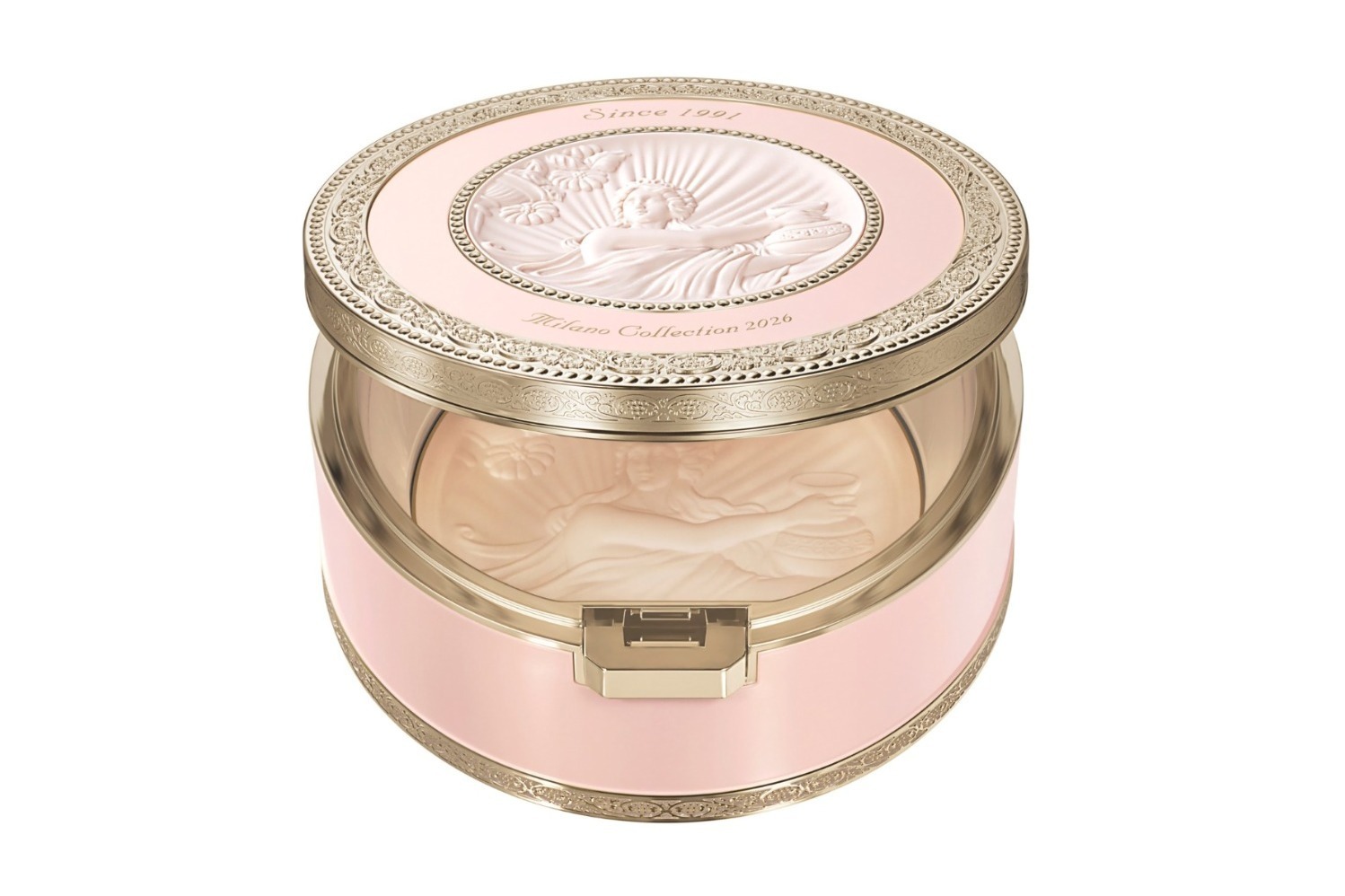 カネボウ ミラノコレクション2019「天使」を刻んだフェースアップ