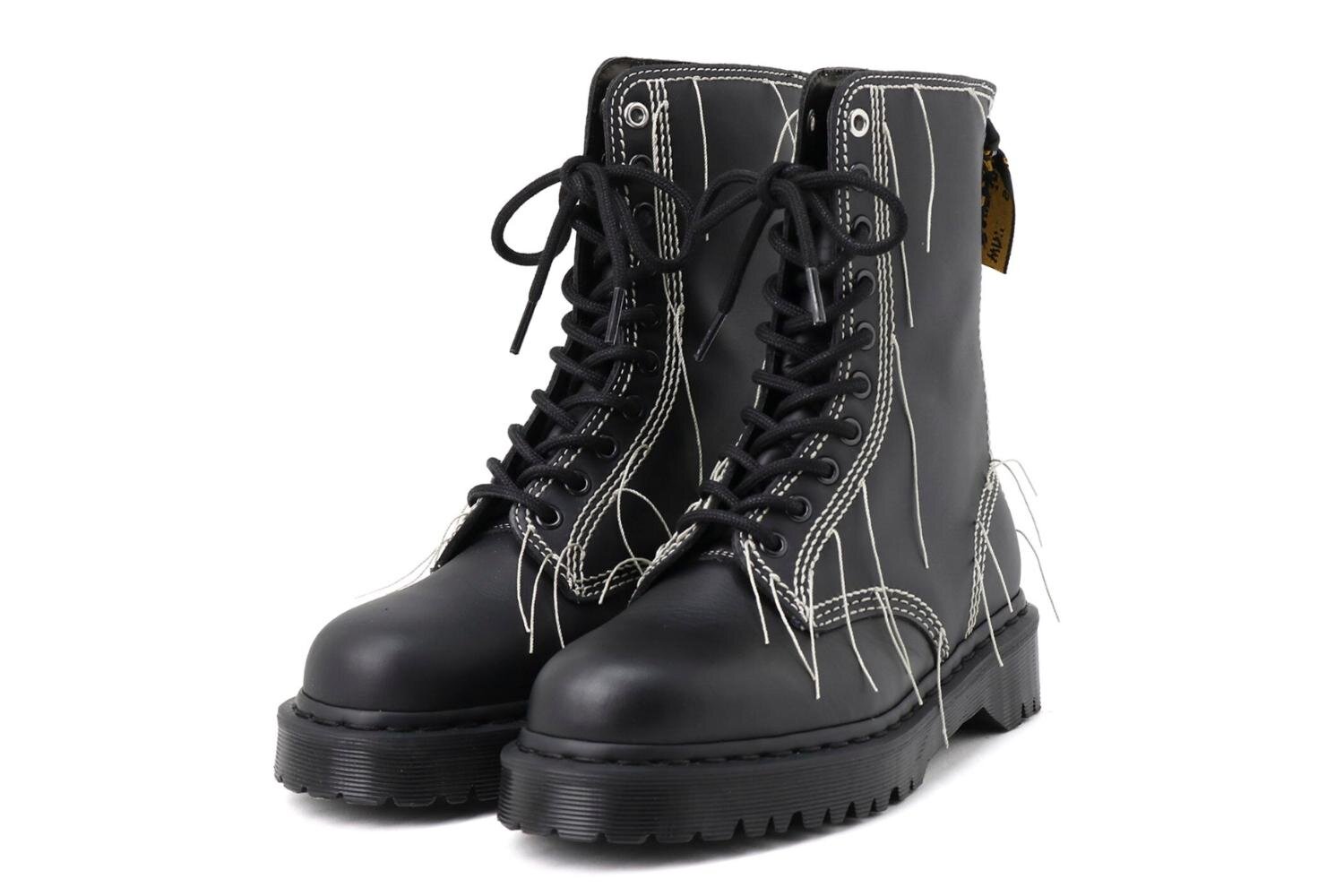 Y's×ドクターマーチンのコラボブーツ発売、定番サイドゴア「チェルシー