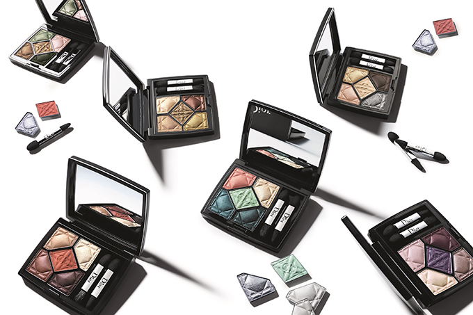 ディオールの新アイシャドウ パレット「サンク クルール」クリームの