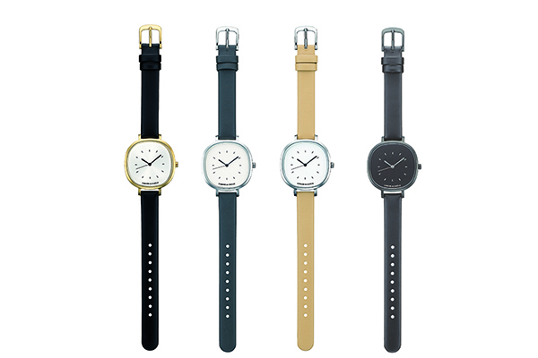 カバン ド ズッカより、新時計「バターサブレ」丸み帯びたモダンな