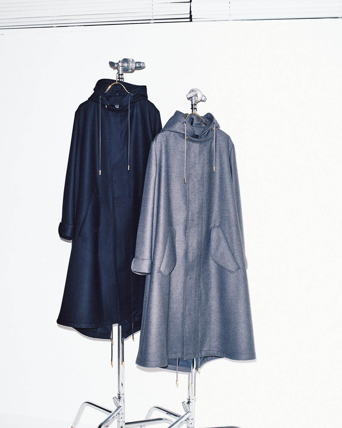 ユナイテッドアローズ別注ザ・リラクスのモッズコート、ベルトレス