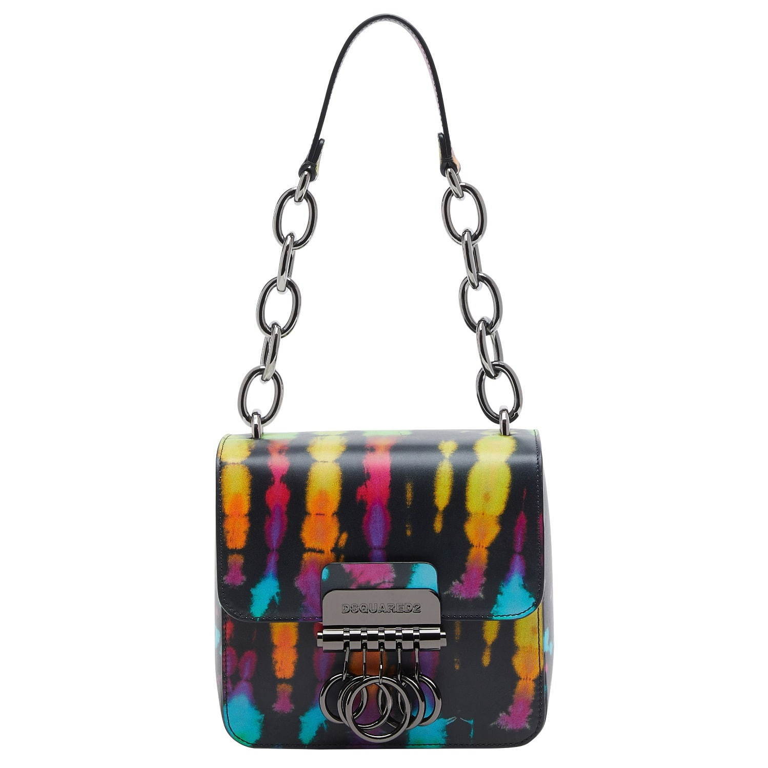 ディースクエアード、“キーリング”着想の新作「キーバッグ」幾通りもの