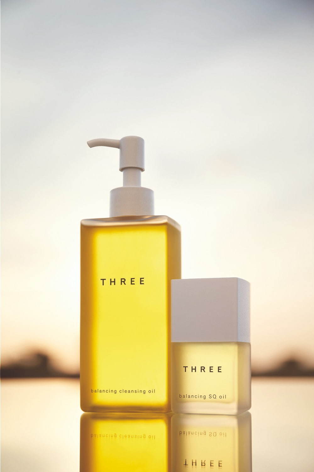 THREEスキンケア「バランシング」ラインリニューアル、クレンジング