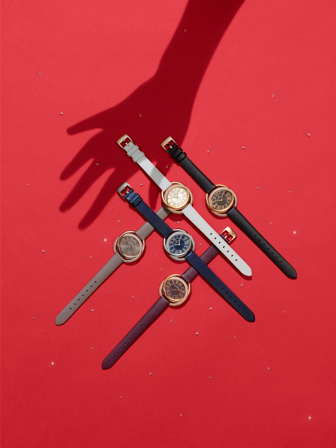 スワロフスキー・ウォッチ“北極の星空”着想の腕時計、煌めくクリスタル