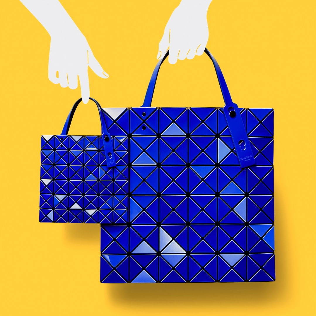 BAO BAO ISSEY MIYAKE“4分の1”サイズの限定ミニバッグ、定番トートや