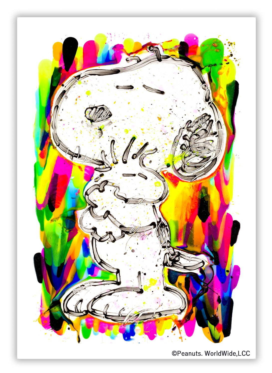 ピーナッツ』スヌーピーのアート展示会、新宿で - トム・エバハートが