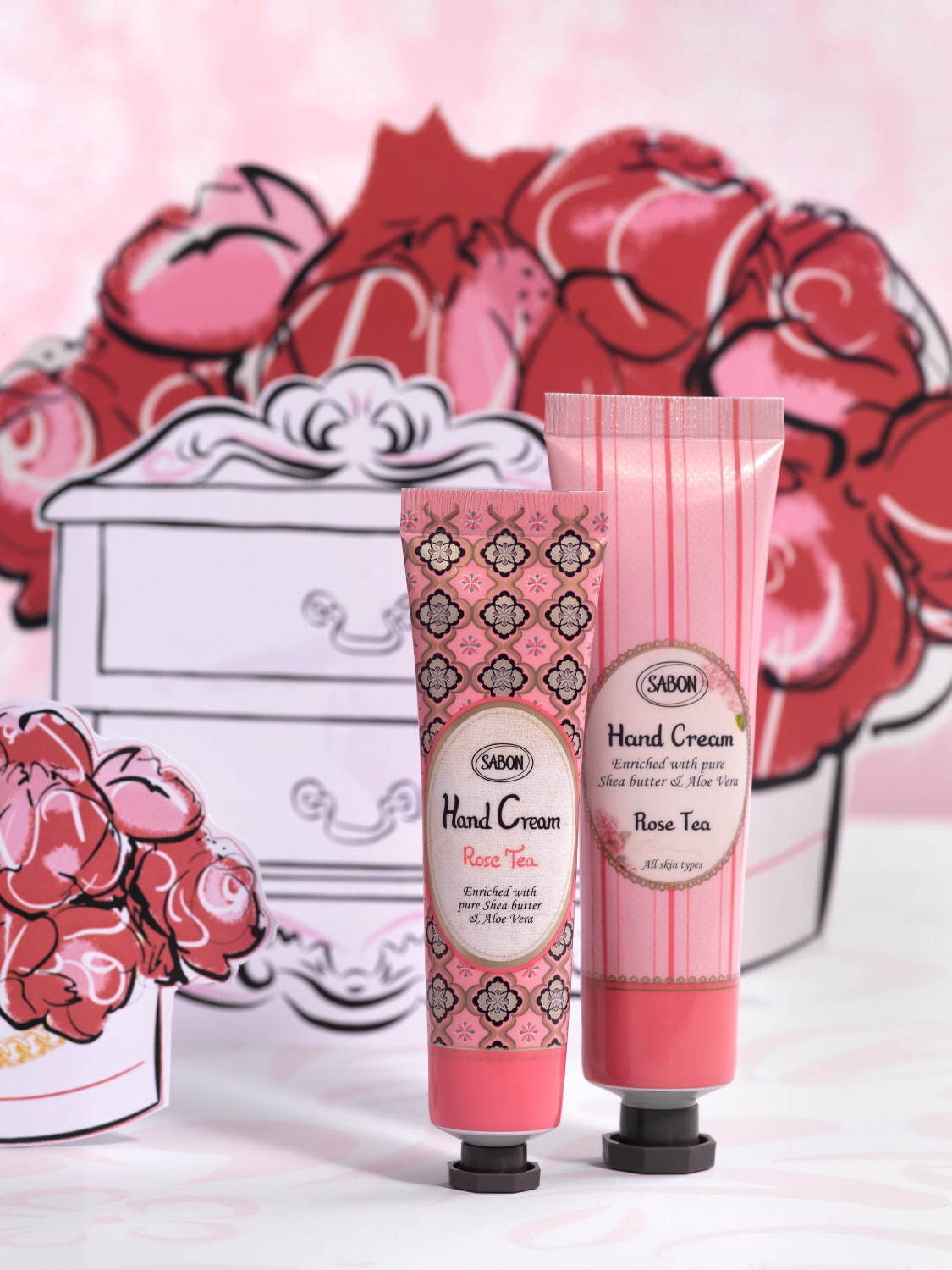 SABON人気ボディケア「ローズティー」が定番化、“バラの紅茶”の香り