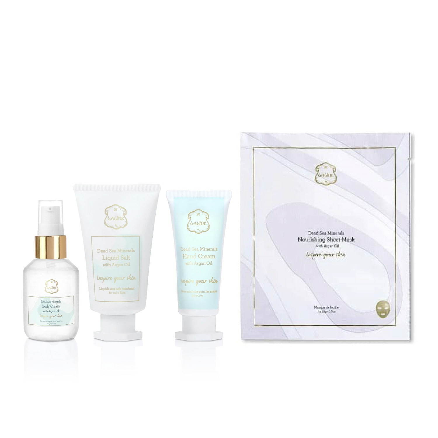 ラリン「デッドシーミネラルズトライアルセット」死海のミネラル