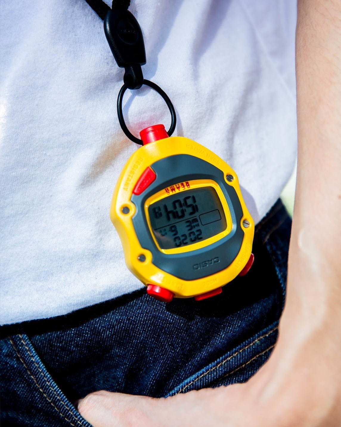 カシオ×ビームス“ストップウォッチ型”時計、G-SHOCKのジェイソンモデル