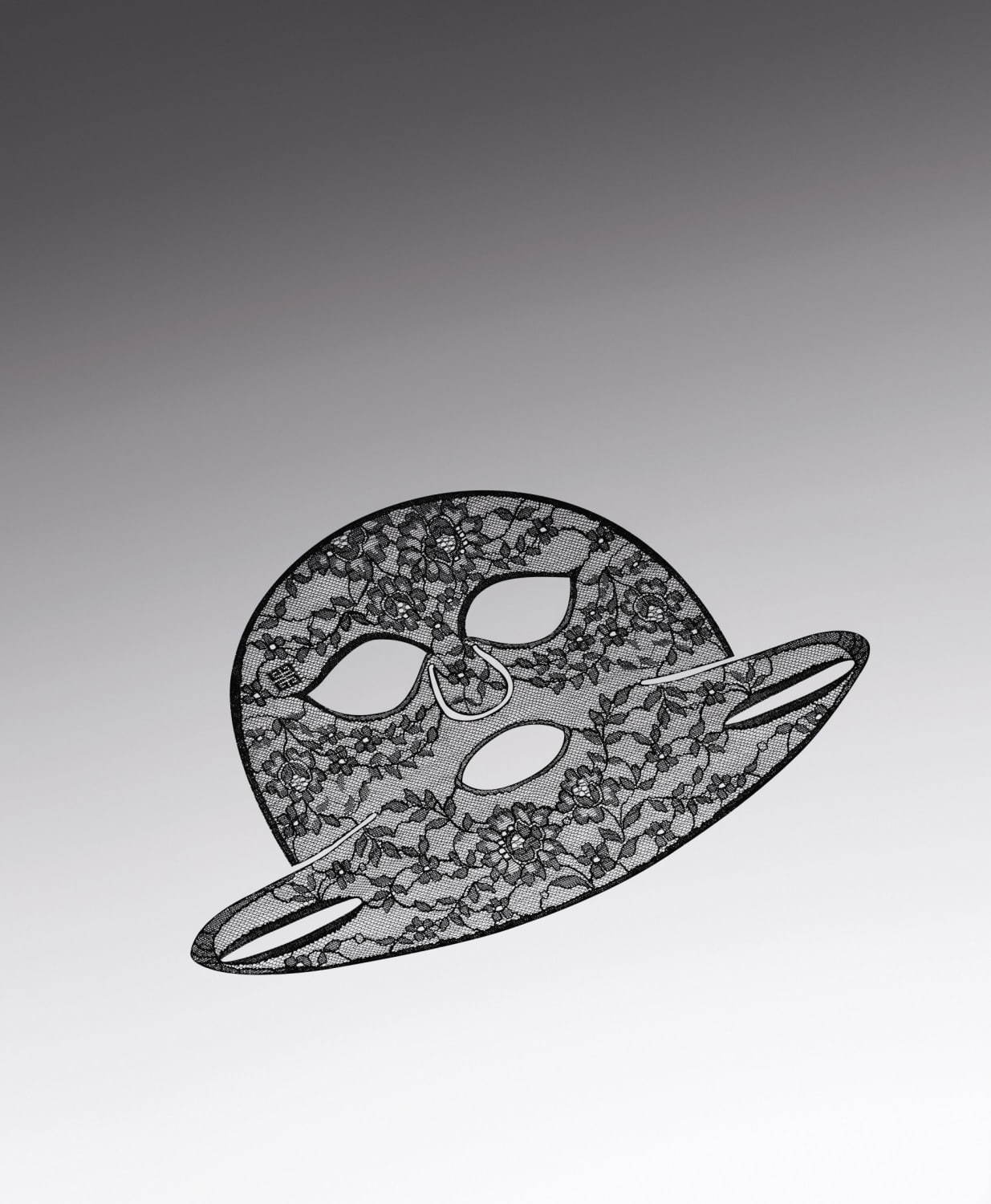 ジバンシイ“漆黒”のレース マスクが進化、最も生命力が高まった漆黒の