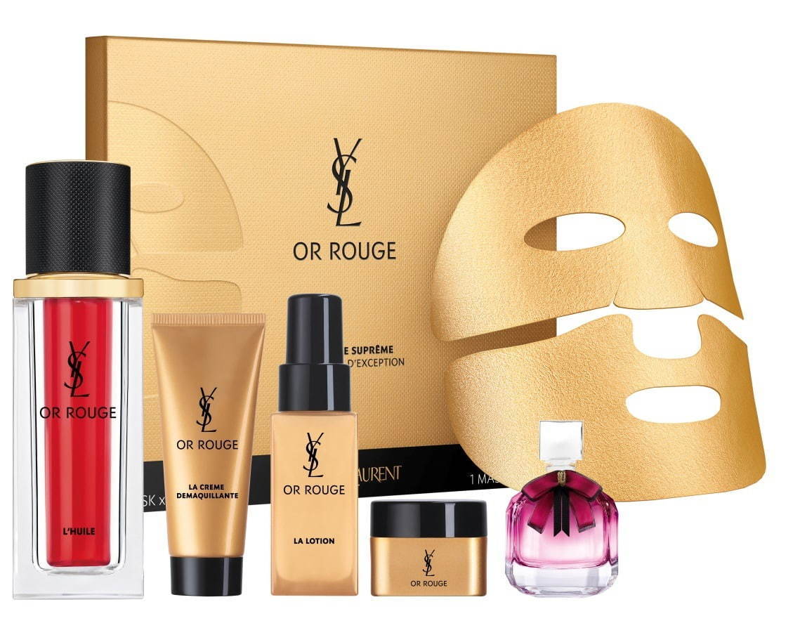 イヴ・サンローランのクリスマスコフレ2020、“レオパード”ボックス入り