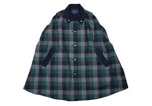 ミルク新作“探偵”風ケープマント＆サスペンダー付きパンツ、チェック柄