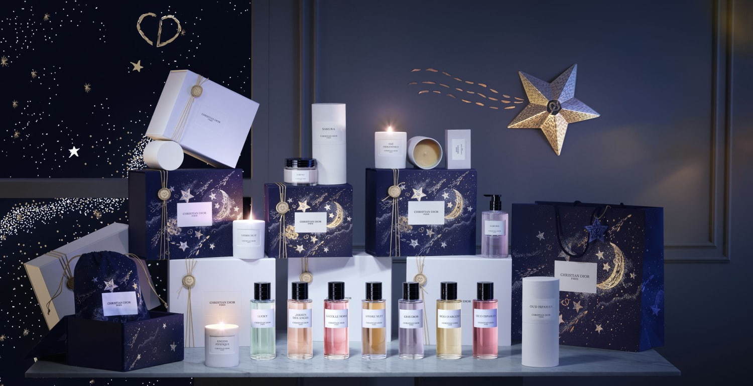 メゾン クリスチャン ディオール20年クリスマスコフレ、ミニ香水入り