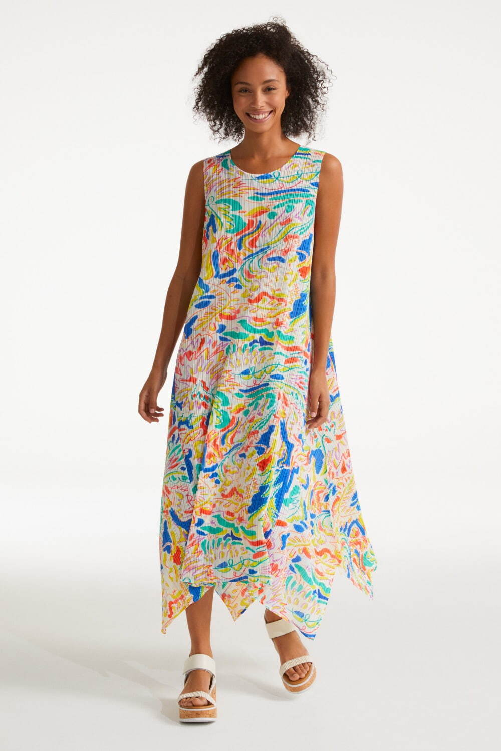 プリーツ プリーズ イッセイ ミヤケ新作 - カラフルドレスや“水泡