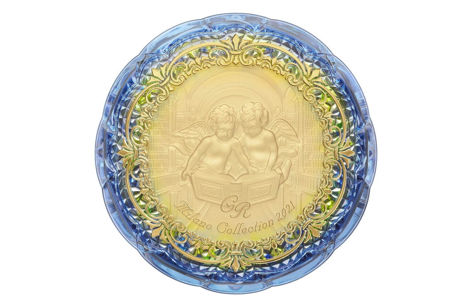 ミラノコレクション21年新作「図書館」モチーフのフレグランスボディ