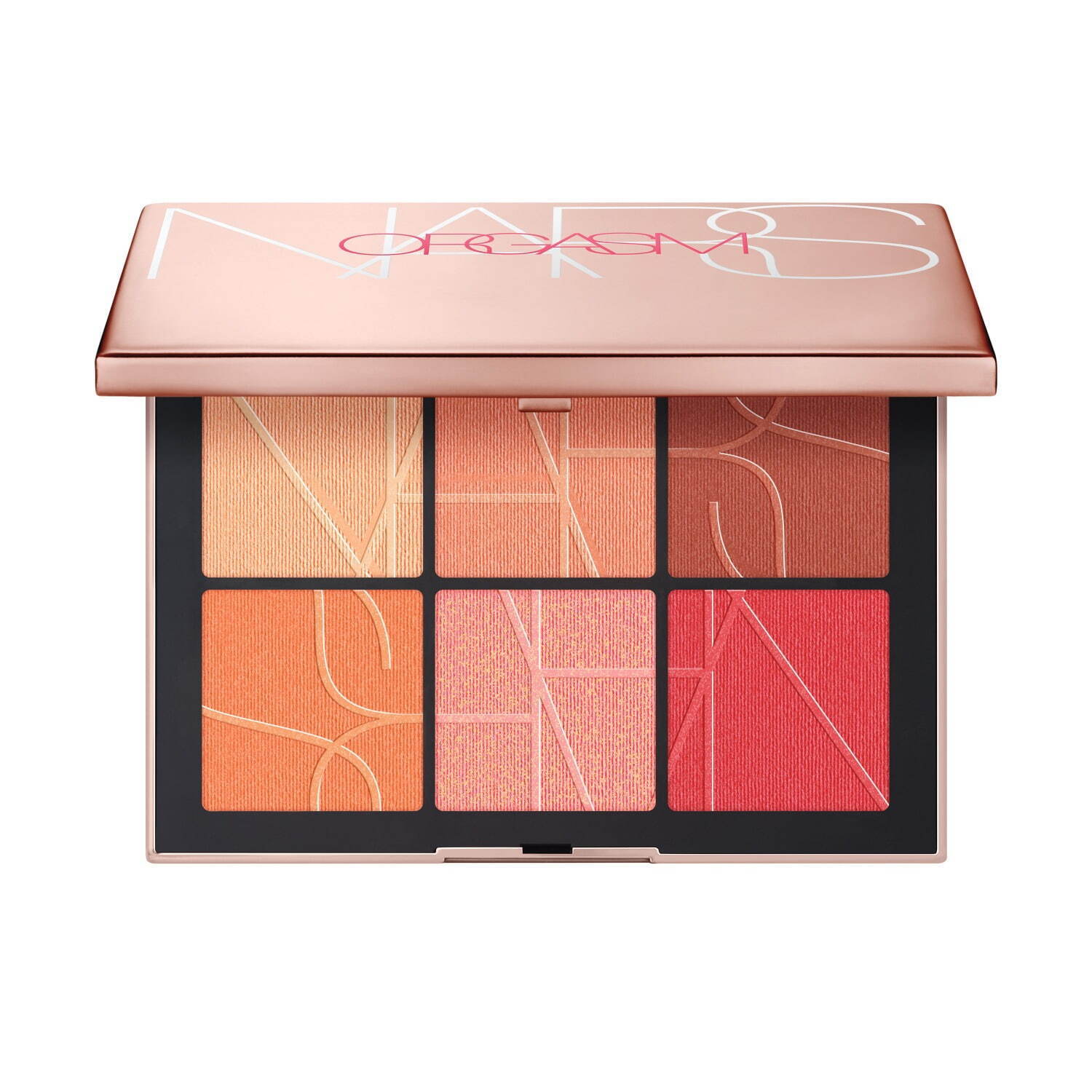 NARS21年夏コスメ「オーガズム オン ザ ビーチ」チークパレット、太陽