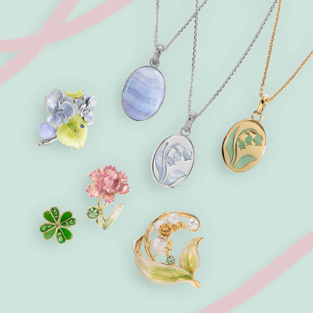 ヴァンドームブティック新作“すずらん”のお守りジュエリー＆カラフル