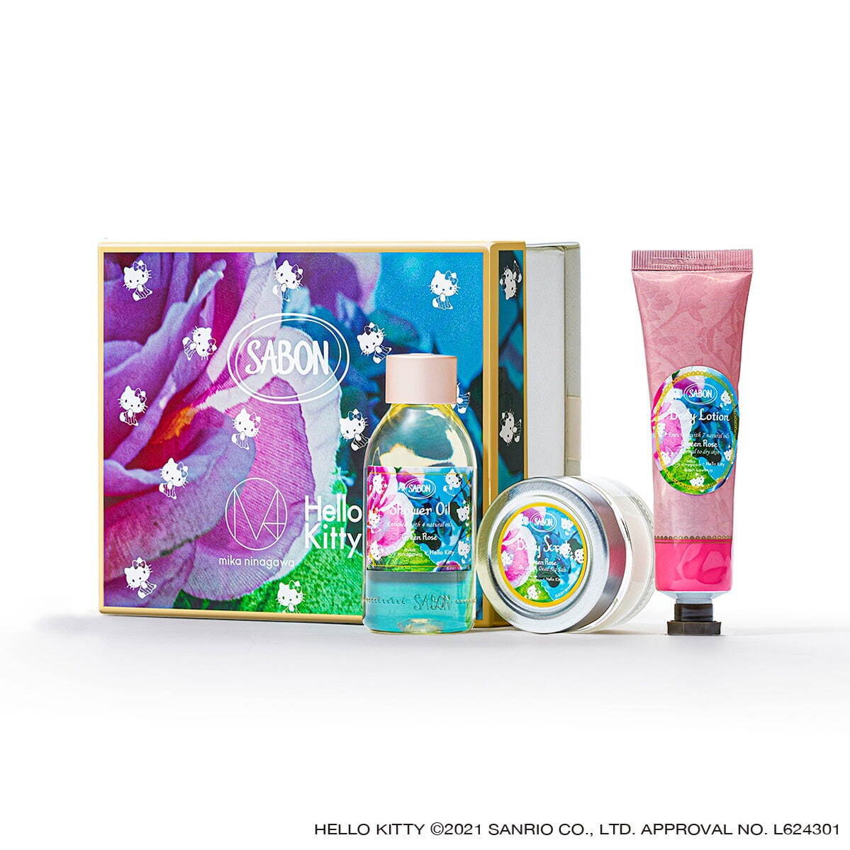 SABON×蜷川実花「M / mika ninagawa」×ハローキティ限定ボディケア、3