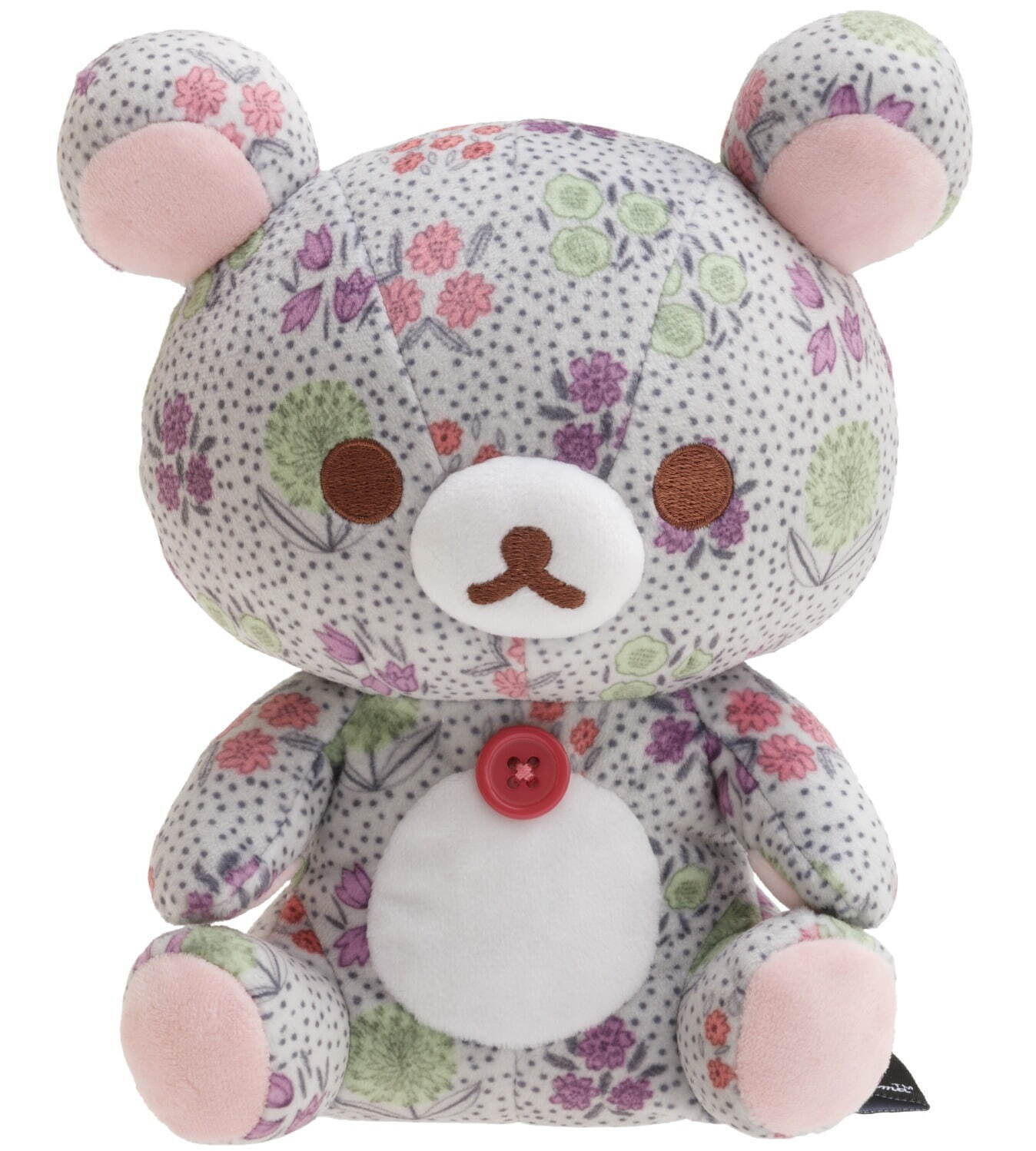 コリラックマ×北欧発キッピスがコラボ、いちご＆野の花柄テキスタイル