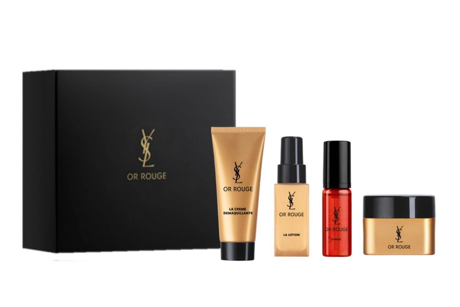 イヴ・サンローラン21年クリスマスコフレ、“リップ型ボックス”のミニ