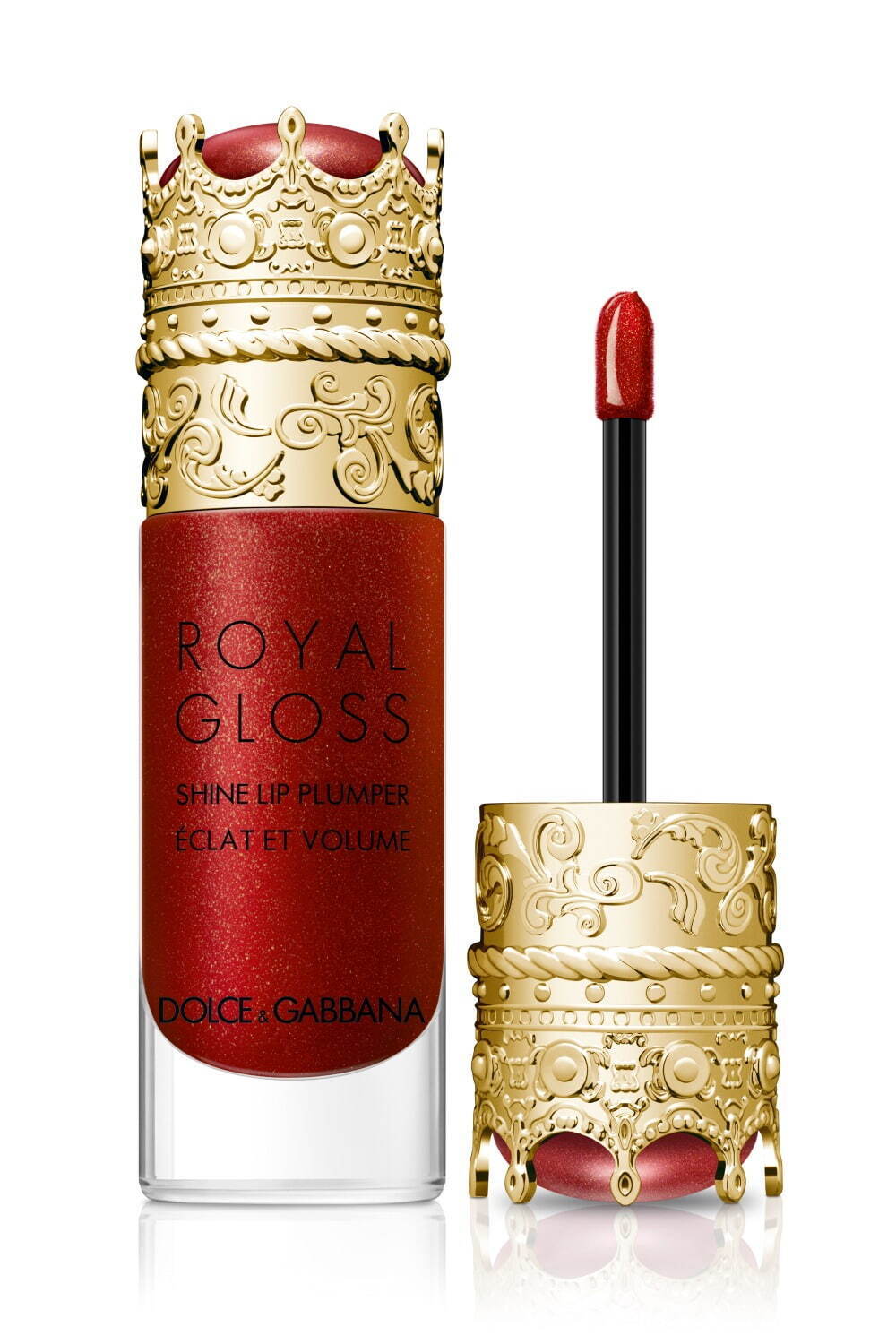 ドルチェ＆ガッバーナ ビューティ21年クリスマスコスメ、“王冠モチーフ