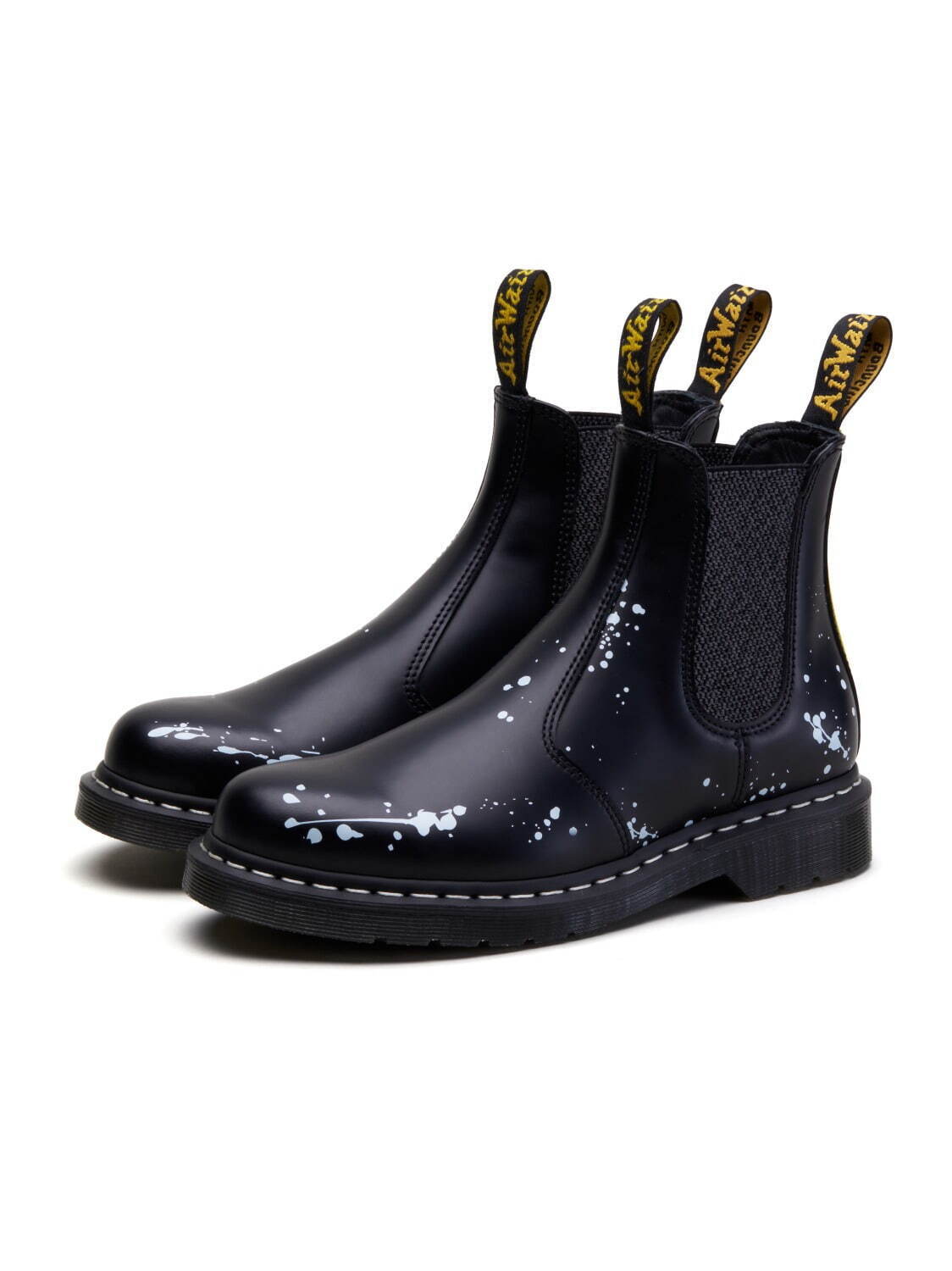 ネイバーフッド×ドクターマーチン、“ドリップペイント”を配した