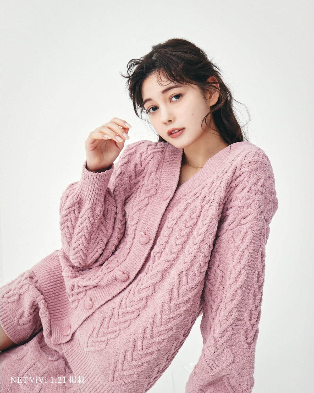 新品☆ジェラートピケ ハートアラン ブランケット 2025バレンタイン