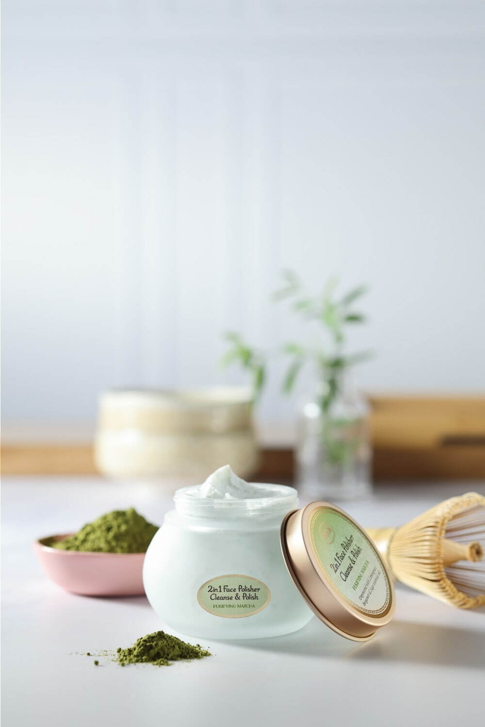 SABON“抹茶の香り”の2in1スクラブ洗顔「フェイスポリッシャー