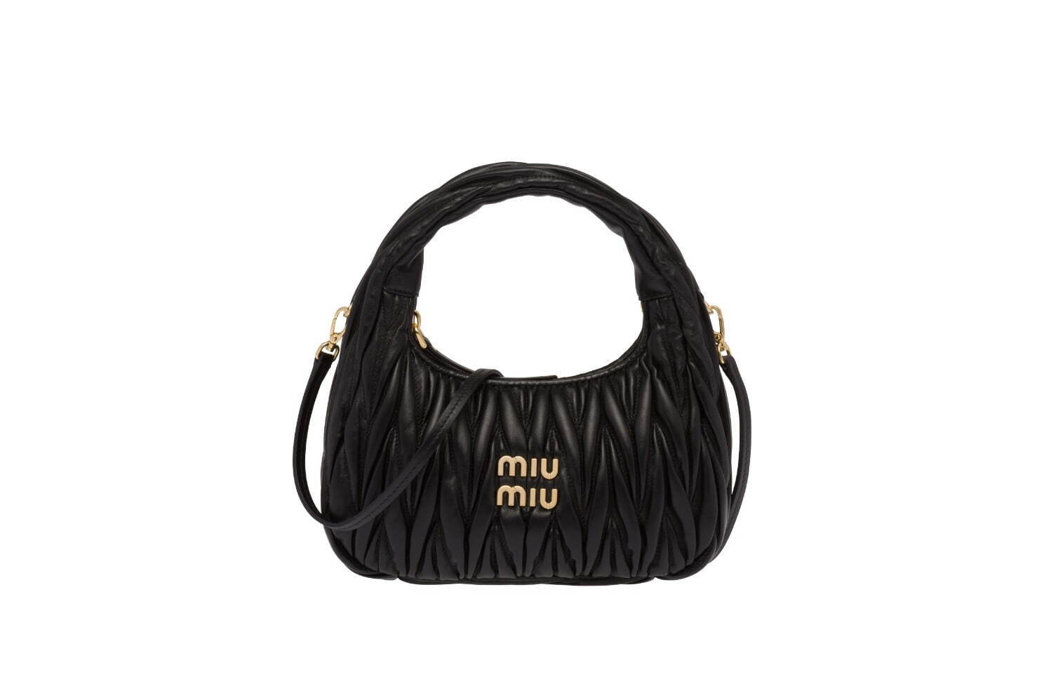 ミュウミュウ新アイコンバッグ「ミュウ ワンダー」マテラッセレザー