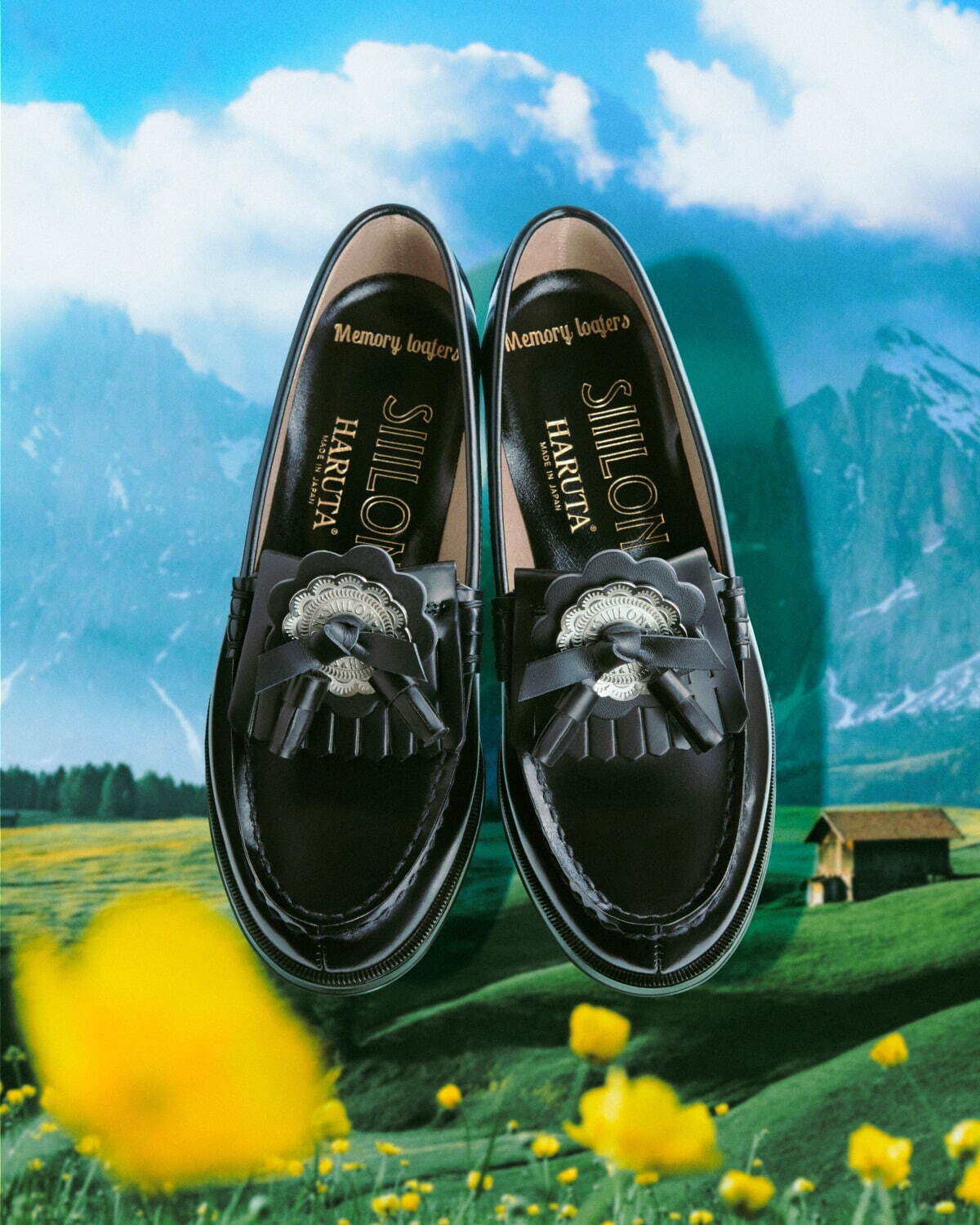 シーロン×ハルタ新作“蝶々”モチーフのローファー、プリンセス風リボン