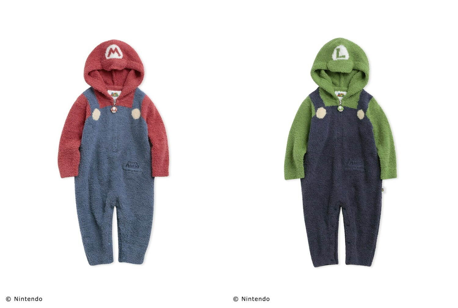 写真2/15｜ジェラート ピケ新作「スーパーマリオ」“ルイージ”になり