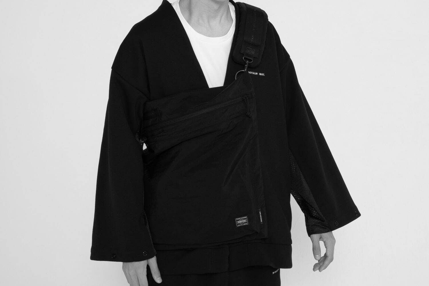 ミノトール インスト×ポーターの新作コラボバッグ、袈裟＆巾着袋を