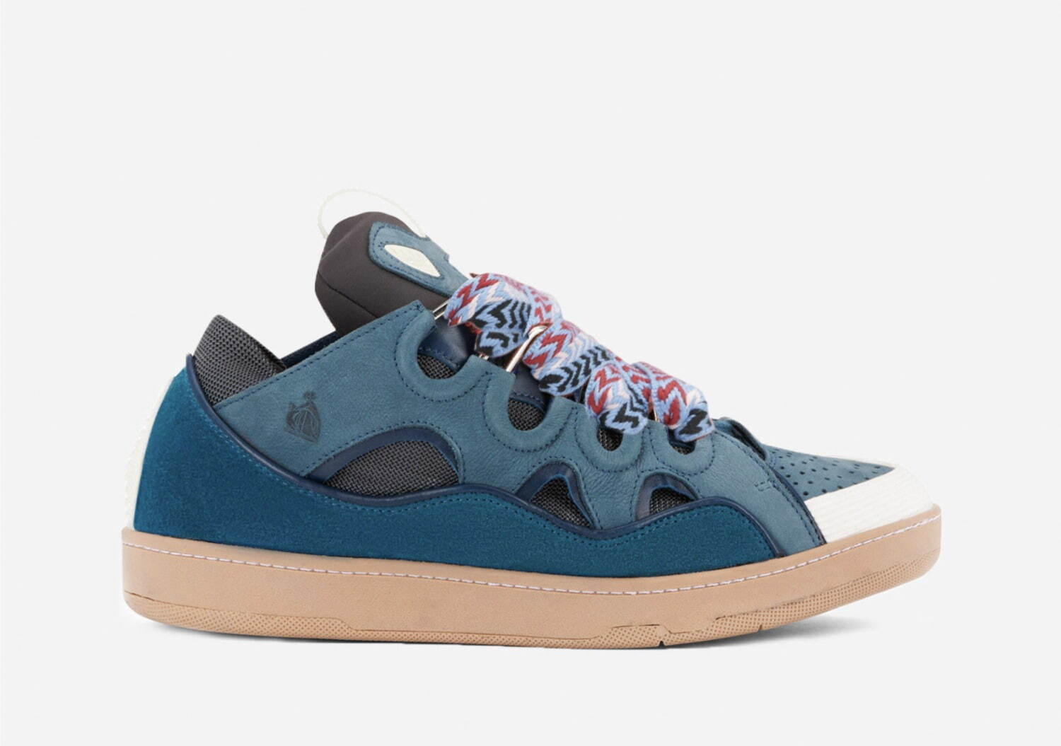 ランバン「カーブスニーカー」新作、シューレース着想のバッグも