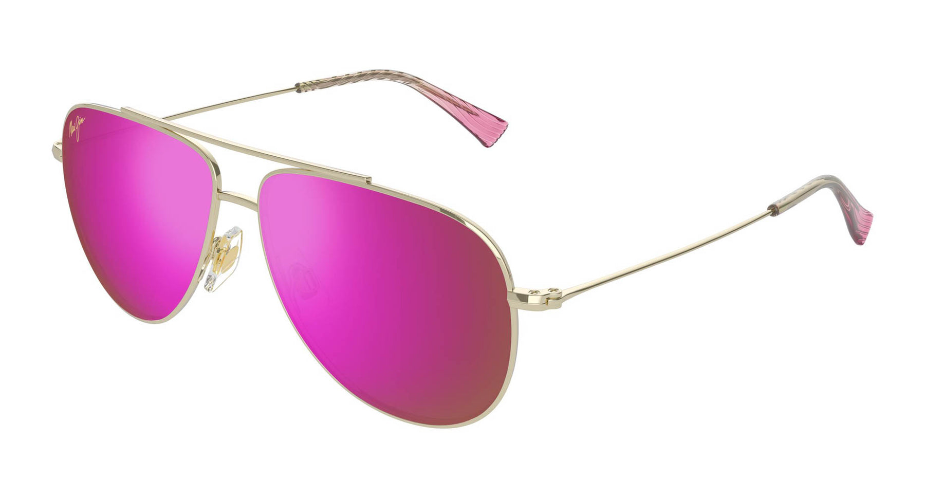 Maui Jim Hauʻoli XS MJ0589S Aviator Sunglasses | Fashion Eyewear US