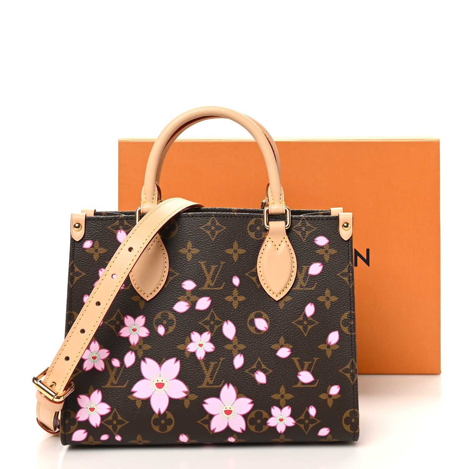 Louis Vuitton LV X TM Monogram Cherry Blossom Onthego PM Sakura