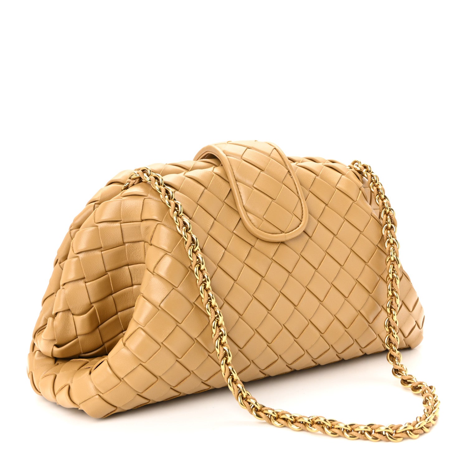Bottega Veneta Nappa Intrecciato Teen The Lauren 1980 Clutch With