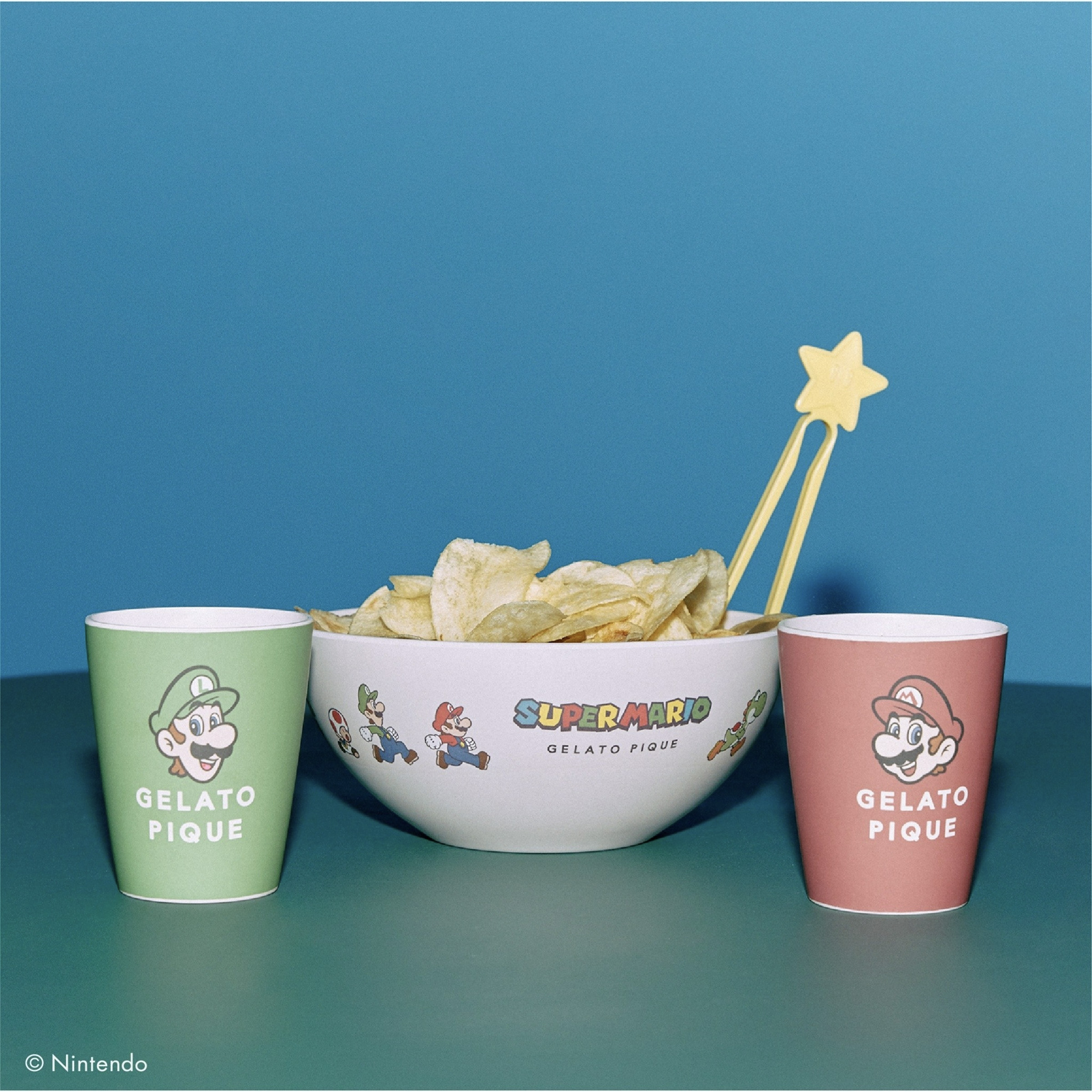 ジェラート ピケ×スーパーマリオの第3弾登場、ルイージのルームウェア発売