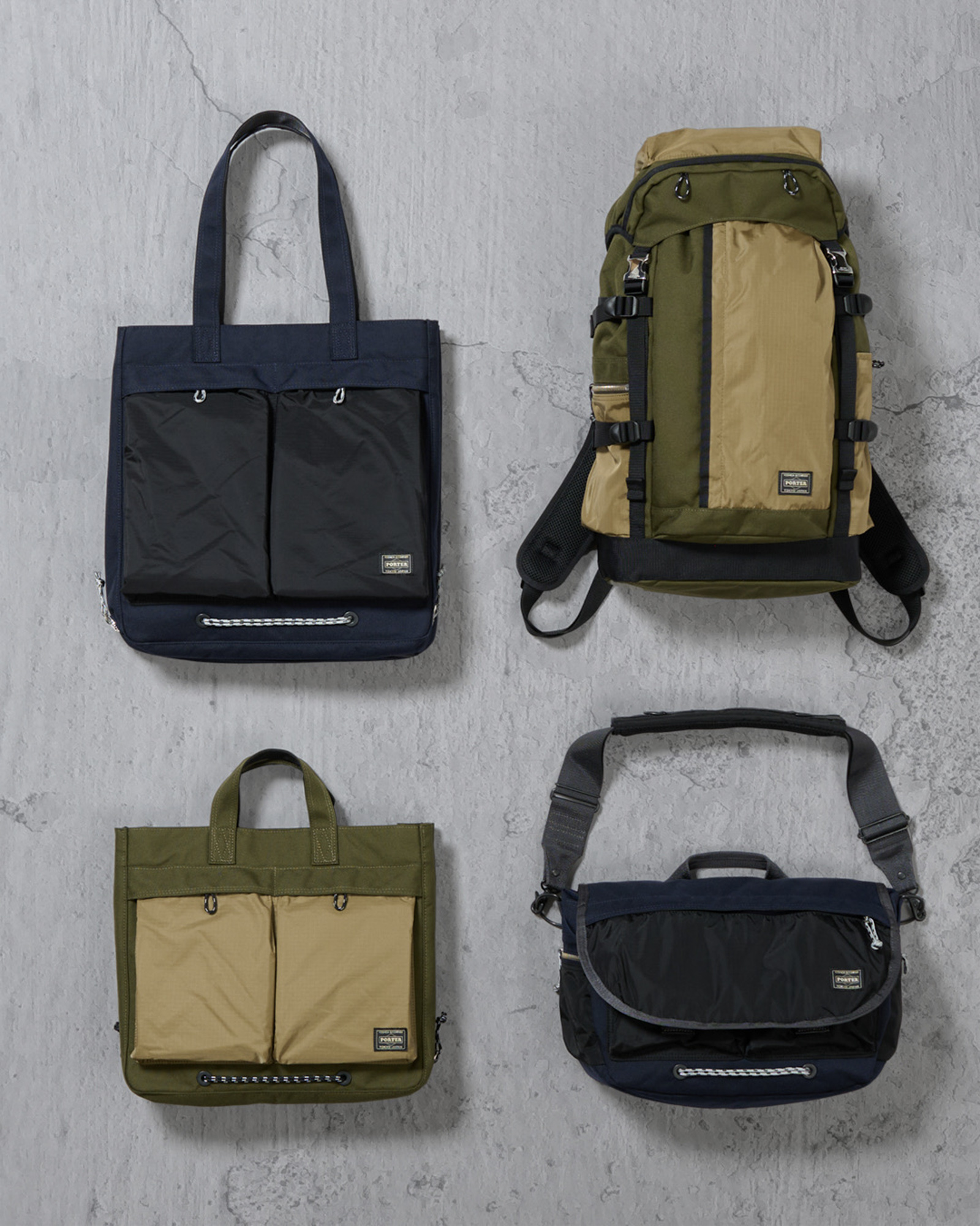 ポーターが新シリーズ「ハイプ」発売 バックパックやメッセンジャー