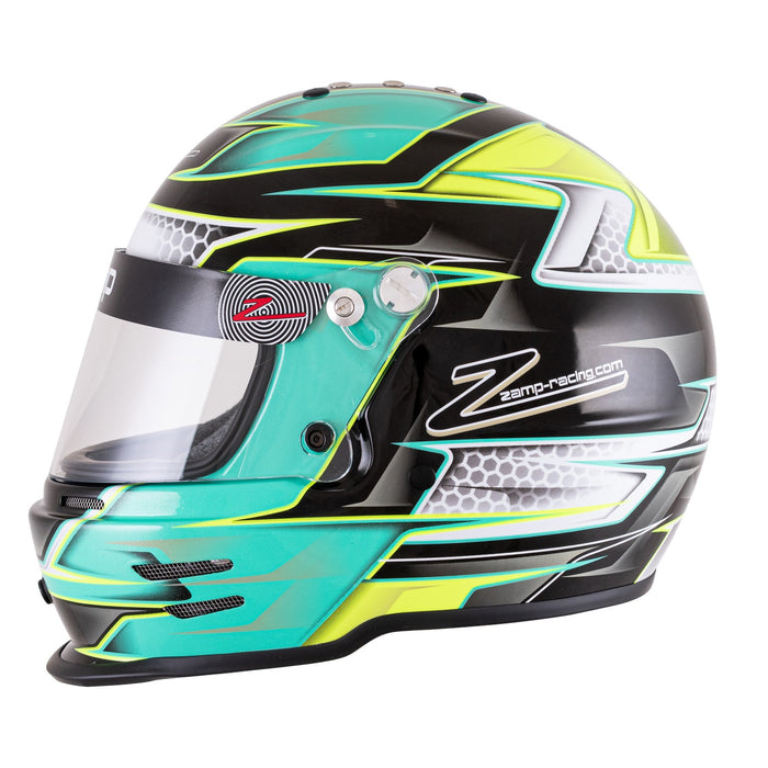 Zamp RZ-42Y C3 Youth Racing Snell CMR2016 Graphic Helmet - Fast