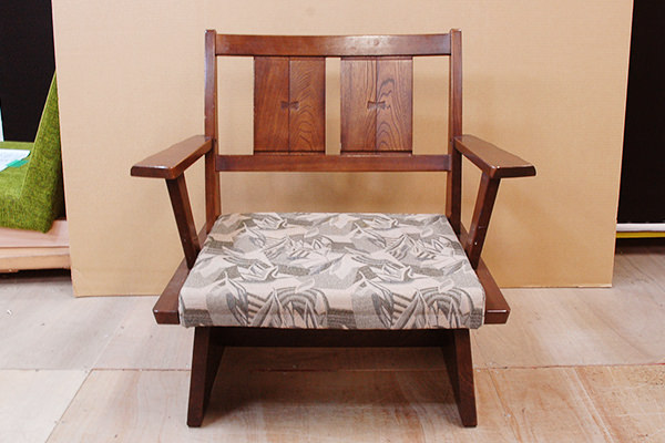 ソファの張り替え修理事例 | メンテナンス | NO.70 カリモク製チェア