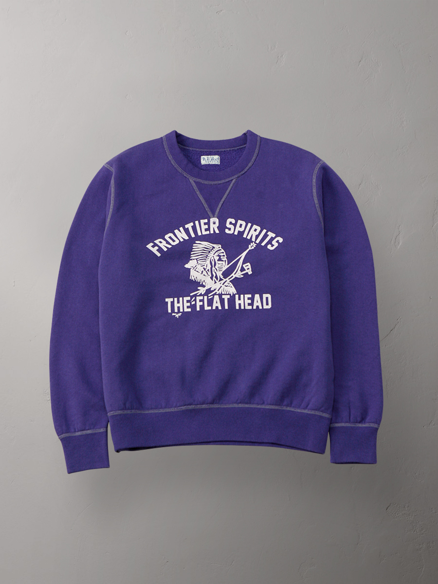 クルーネックスウェット 裏起毛 FN-SWC-213 | THE FLAT HEAD