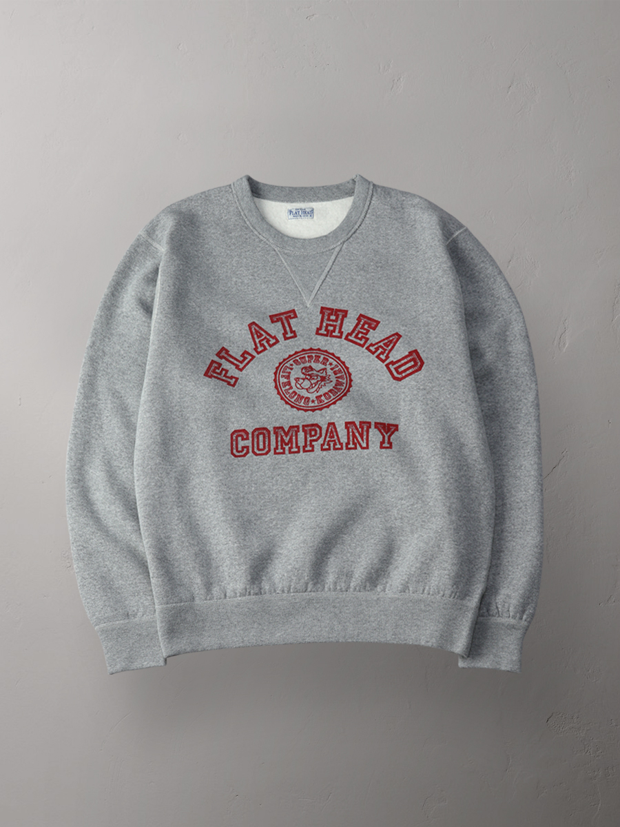 クルーネックスウェット 裏起毛 FN-SWC-214 | THE FLAT HEAD