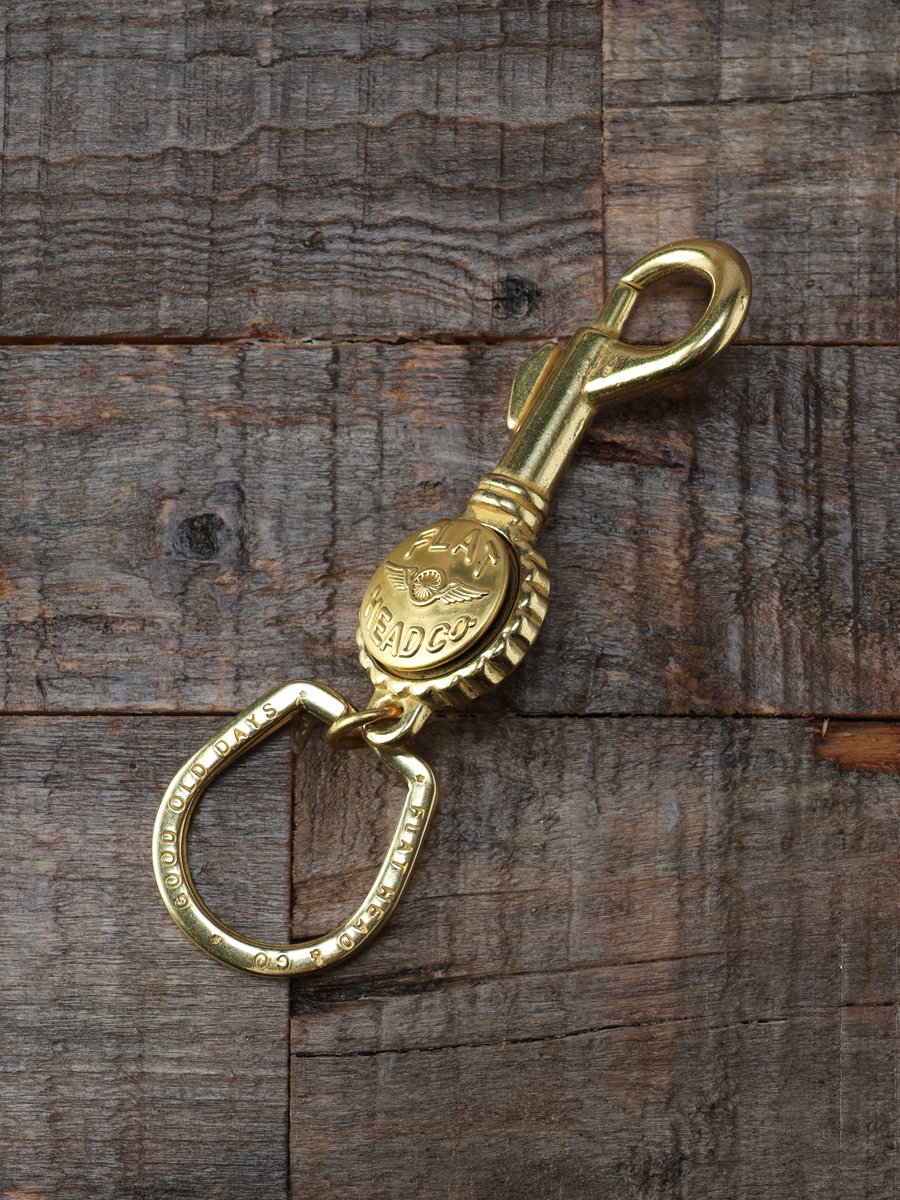 数量限定 鉄製馬蹄リング付 キーチェーン FN-GKC-001 | THE FLAT HEAD