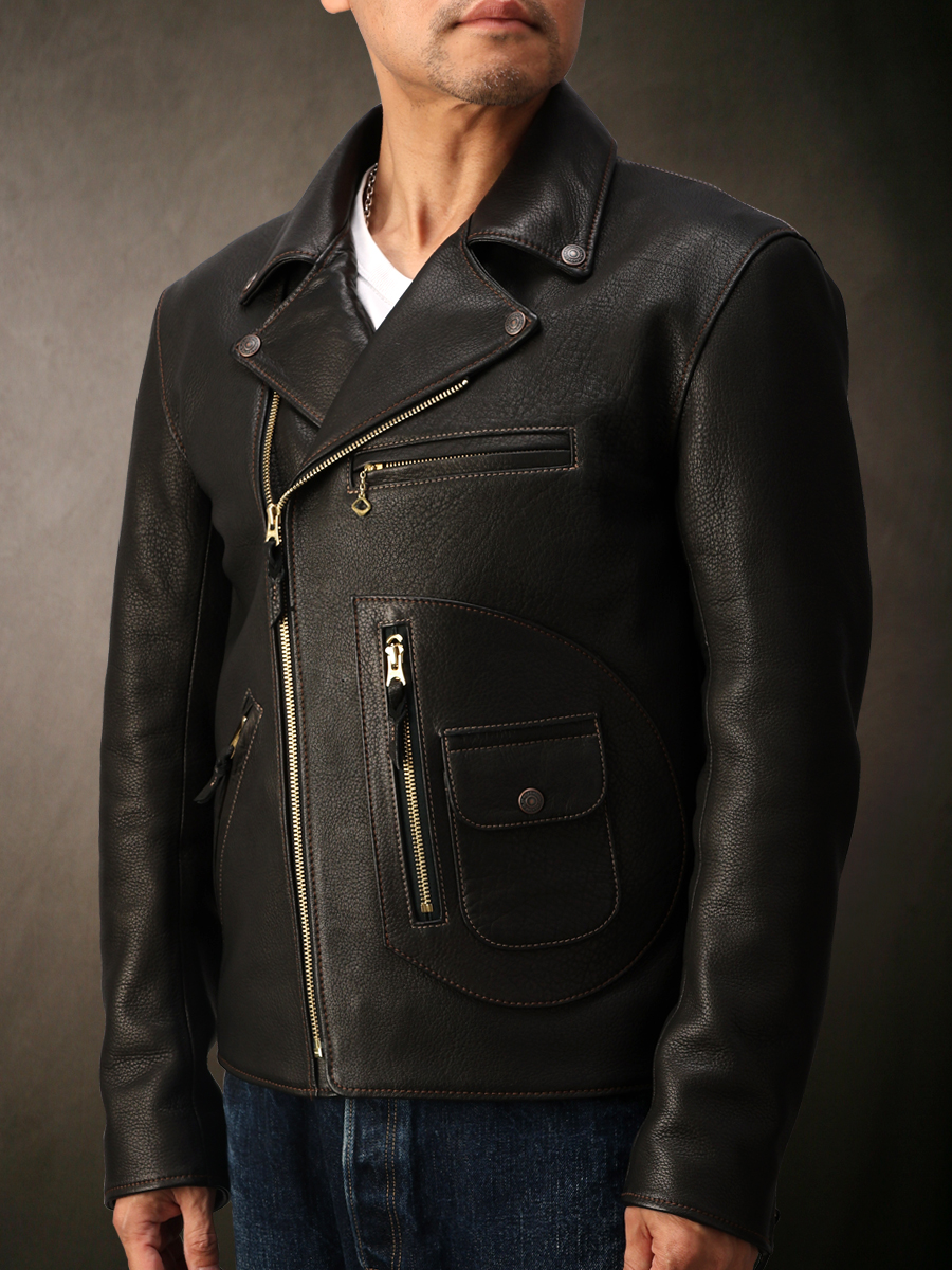 ディアスキン ダブルライダースジャケット FN-LJ-DW001 | THE FLAT HEAD