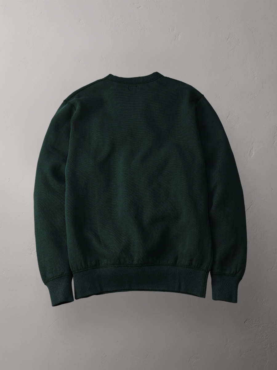 Convenience young クルーネックスウェット M 黒 15.0オンス オープン