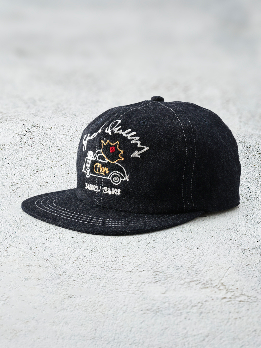 デニム トラッカーキャップ FN-HC008 | THE FLAT HEAD