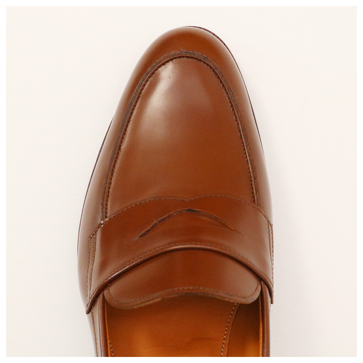 レザーコインローファー COGNAC ブラウン【Jalan Sriwijaya(ジャラン