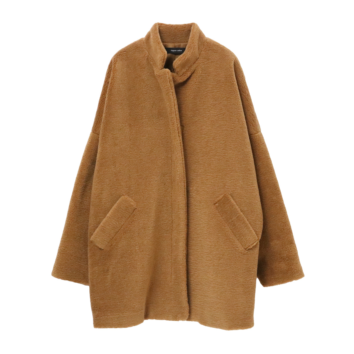 ボアジャケット 44 キャメル【Dignite collier(ディニテコリエ