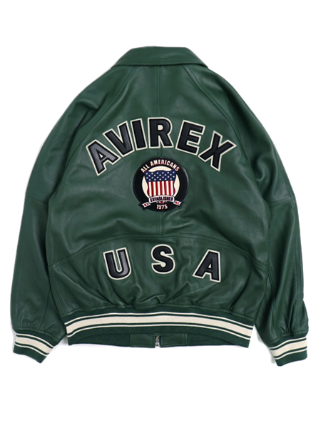 SALE】【送料無料】AVIREX LIGHT SIGNATURE VARSITY JACKET - FIVESTAR