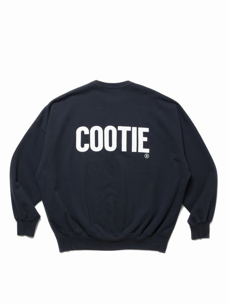 COOTIE PRODUCTIONS / AD Processing Sweat Crew -Navy-